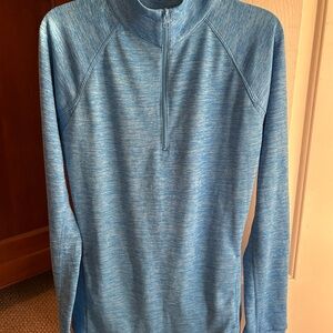 Aeropostale Blue Quarter-Zip Pullover